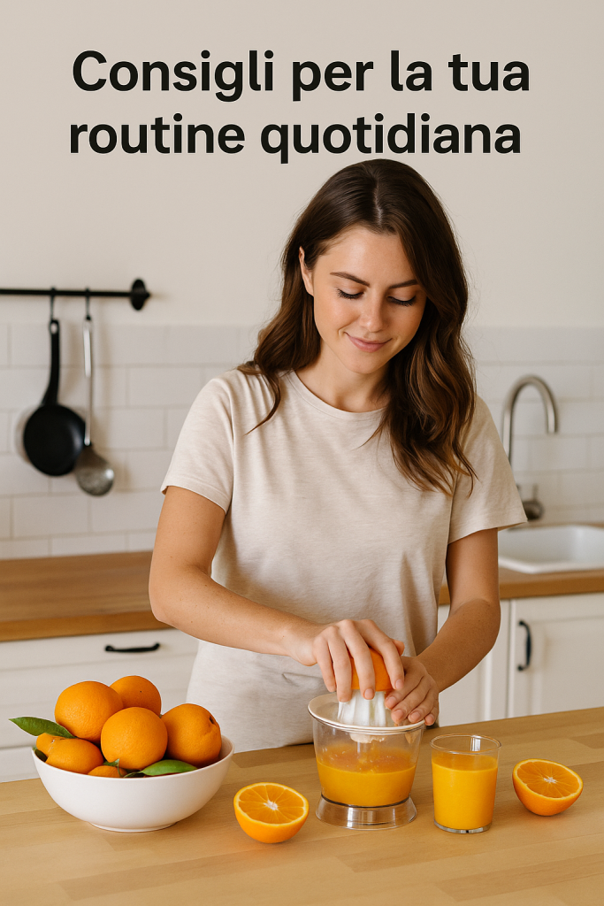 Consigli per la tua routine